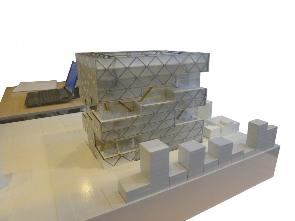 Tehran Stock Exchange Competition, 3rd / Nasrine Seraji + ASAA + Mehdi Bakhshizadeh + Tadbir Omran lranian