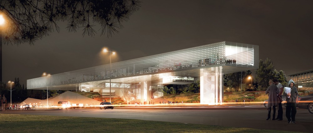 National Library of Israel Competition Entry / ODA