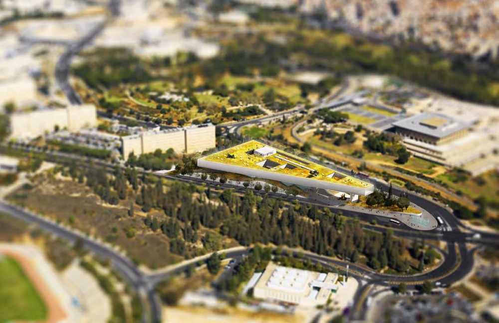 National Library of Israel Competition Entry / ODA