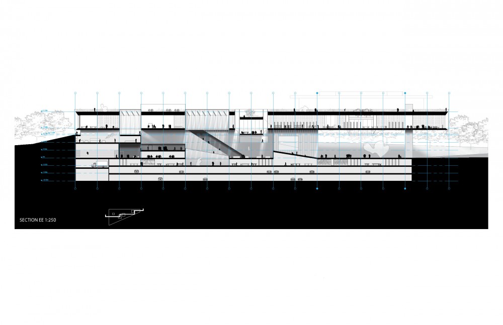 National Library of Israel Competition Entry / ODA
