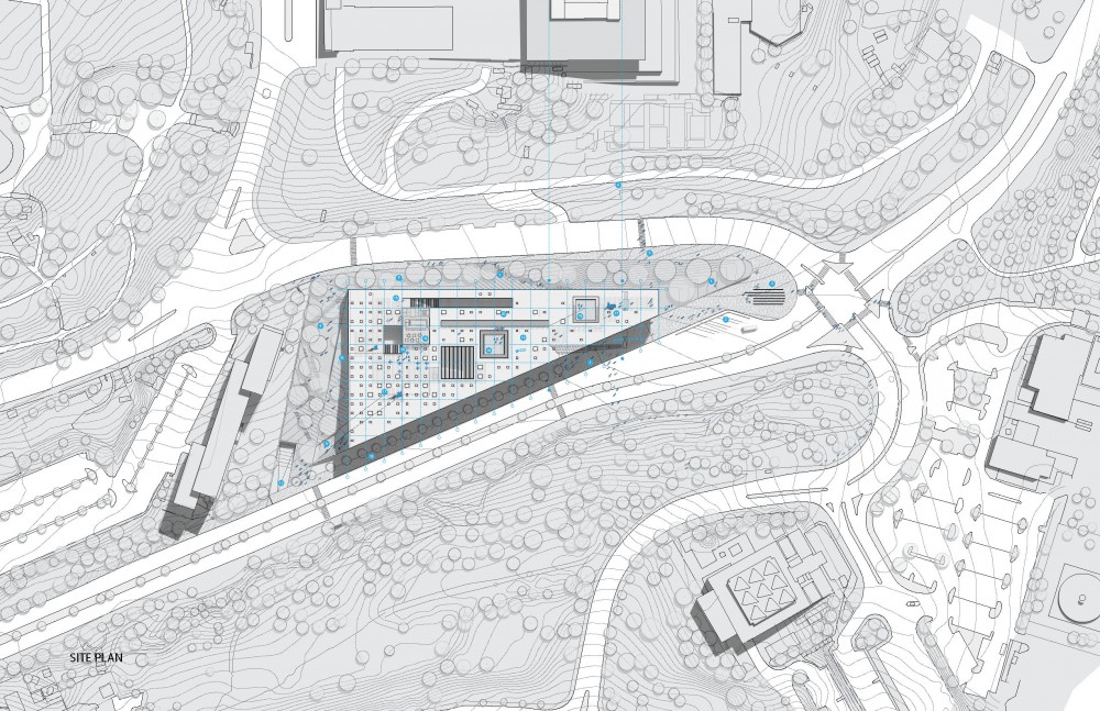 National Library of Israel Competition Entry / ODA