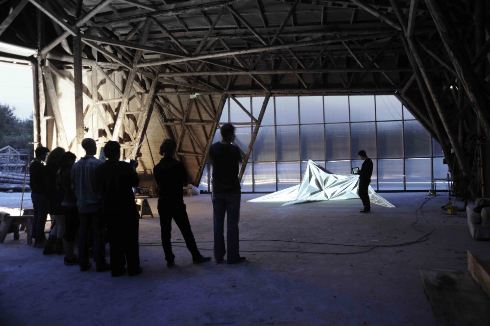 ‘Fallen Star’ Installation at AA DLAB Visiting School