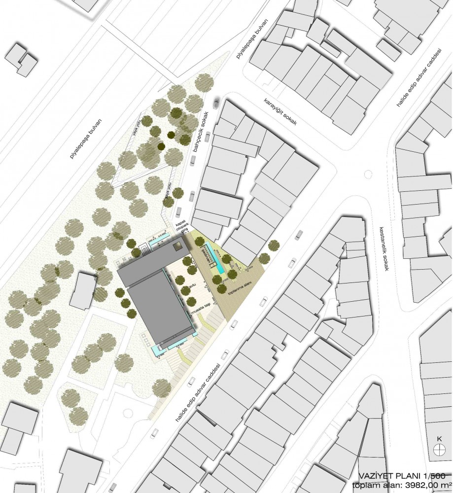 Sisli Halide Edip Adivar Mosque and Social Complex Winning Proposal / Kolektif Mimarlar