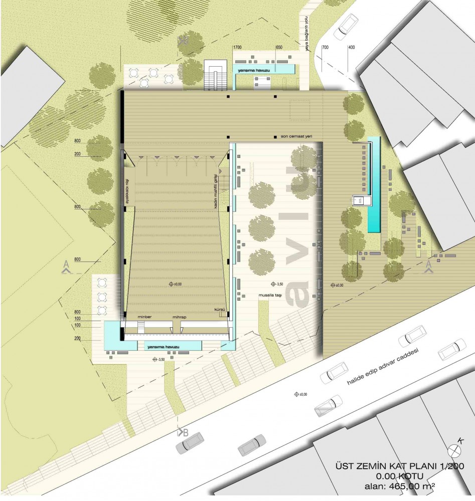 Sisli Halide Edip Adivar Mosque and Social Complex Winning Proposal / Kolektif Mimarlar