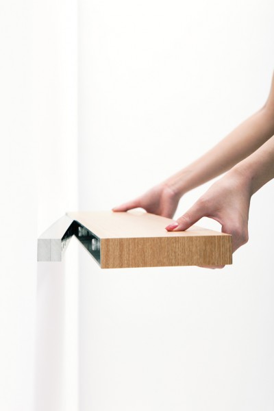 Clopen Shelf Panel / Torafu Architects