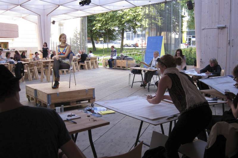 World Design Capital Helsinki 2012 Pavilion / Aalto University Wood Studio