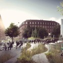 Climate Adapted Neighborhood (4) Tåsinge  square