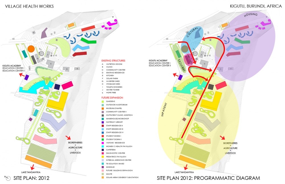Village Health Works 40-acre Master Plan / Louise Braverman Architect