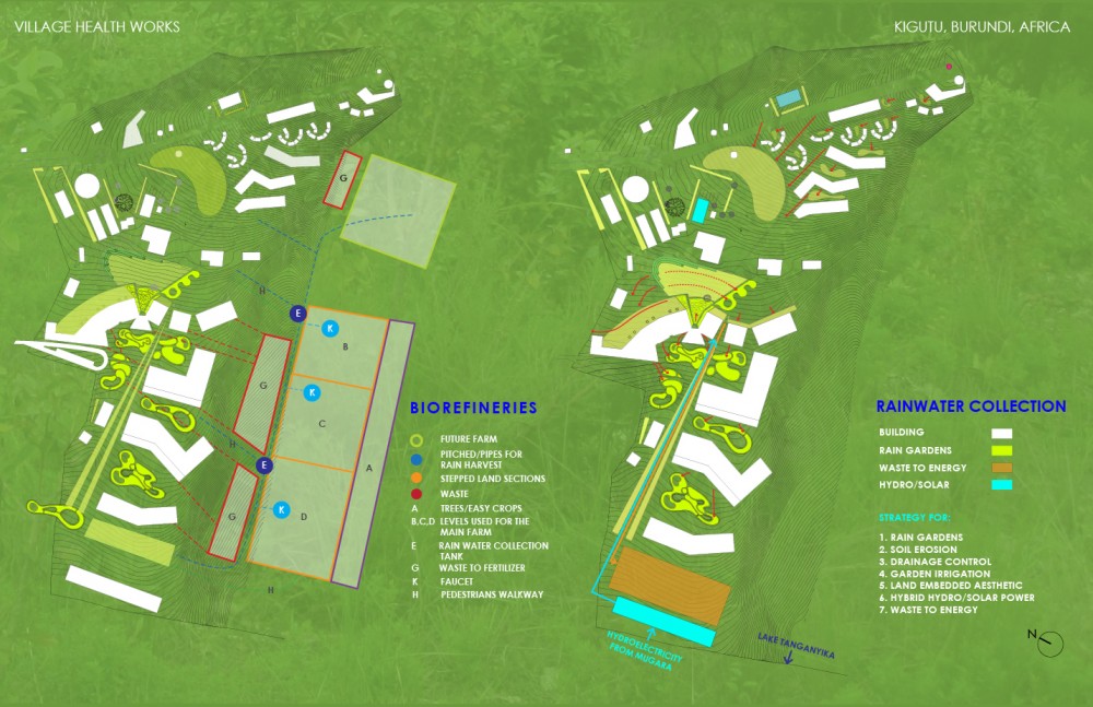 Village Health Works 40-acre Master Plan / Louise Braverman Architect