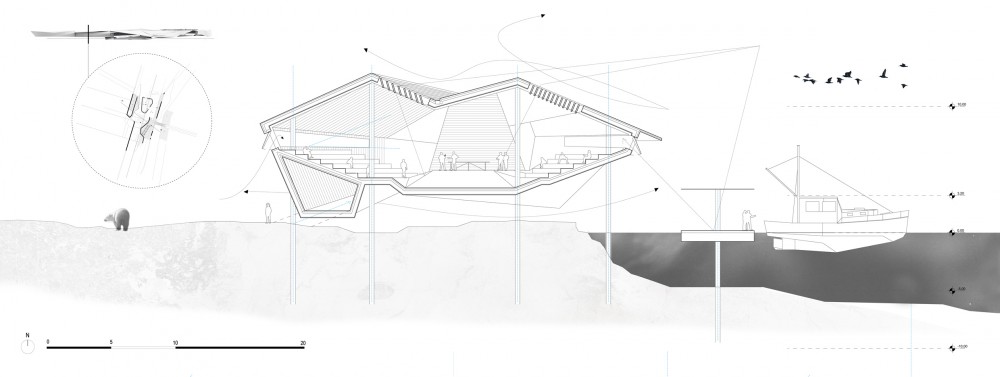 Iceberg Trading Post / Alexandre Braleret