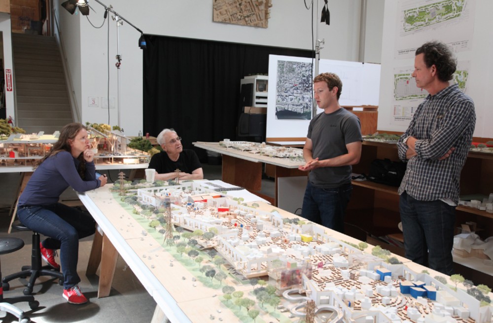 Facebook + Frank Gehry