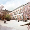 Natural History Museum Proposal (5) courtyard