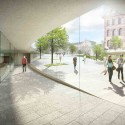 Natural History Museum Proposal (7) entrance plaza