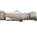 Natural History Museum Proposal (23) south elevation