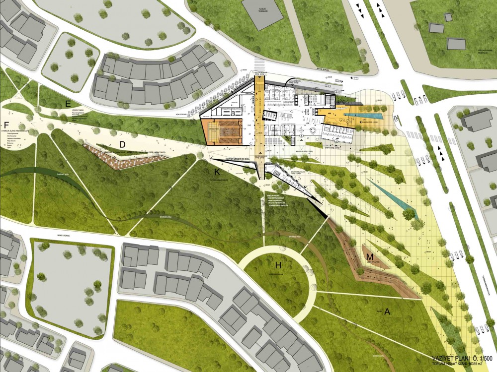 Adana City Hall and Cultural Center / MTF Proje