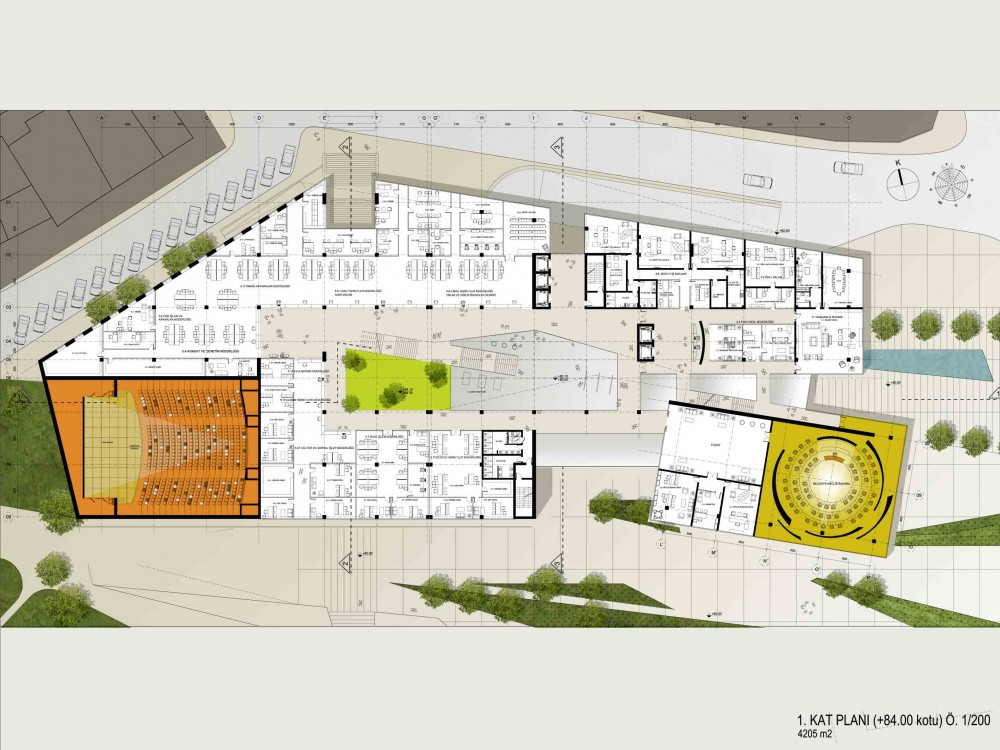Adana City Hall and Cultural Center / MTF Proje