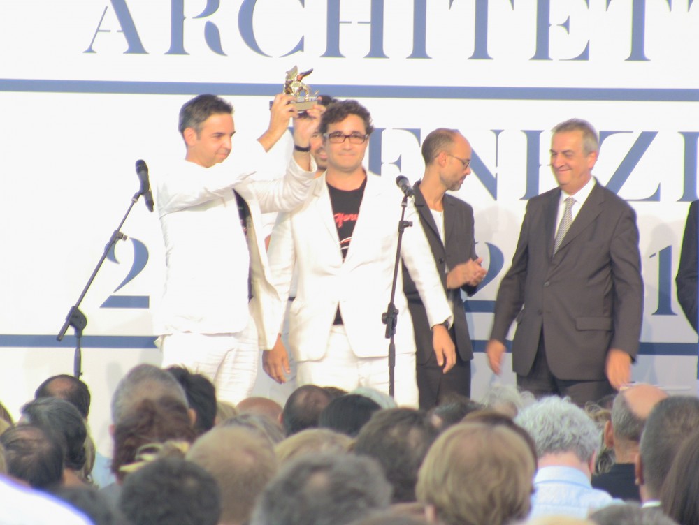 Venice Biennale 2012: Awards ceremony, big winners: Alvaro Siza, Japan and Urban Think Tank