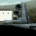 Sacred Museum / Fernando Menis Architects Sacred Museum / Fernando Menis Architects Elevation 01