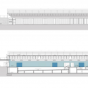 Swimming Pool / Pich-Aguilera Architects Elevation And Section 01