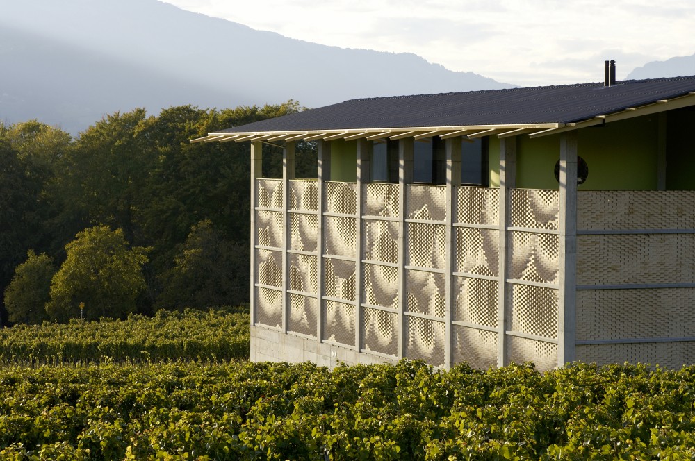 Winery Gantenbein / Gramazio & Kohler + Bearth & Deplazes Architekten