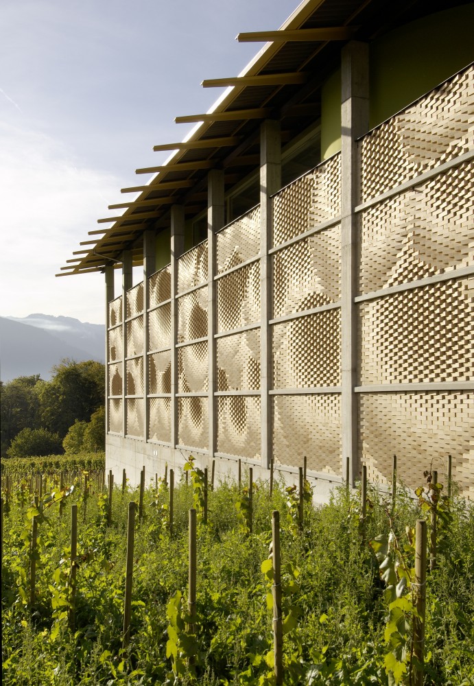 Winery Gantenbein / Gramazio & Kohler + Bearth & Deplazes Architekten