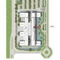 Groupe Chèque Déjeuner Headquarters / Art&Build Architecs Site Plan 01
