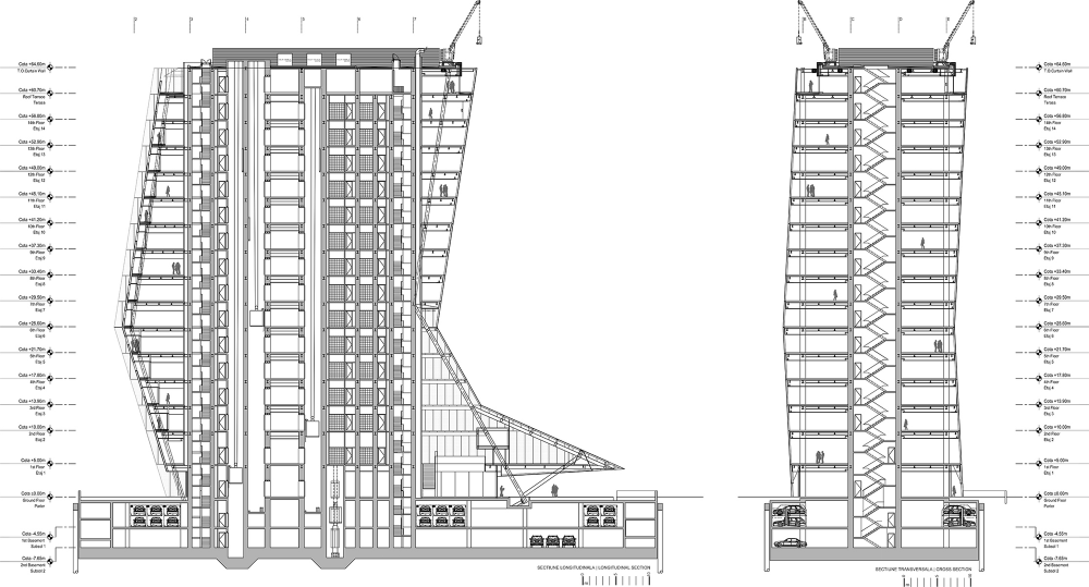Unicredit Ţiriac Bank HQ / Westfourth Architecture