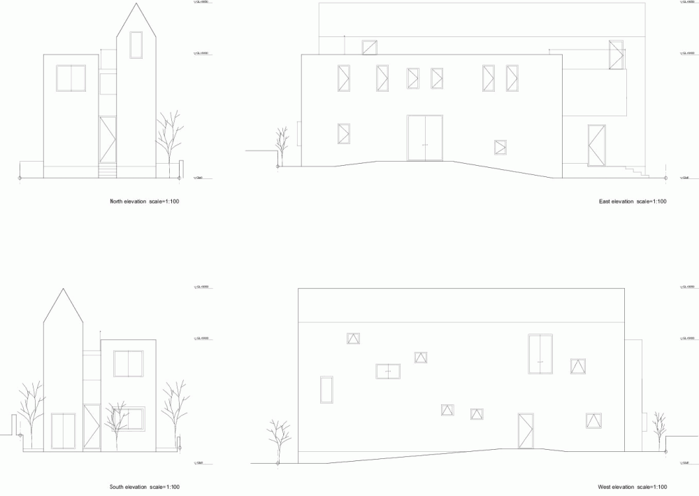 HouseK / Hiroyuki Shinozaki Architects