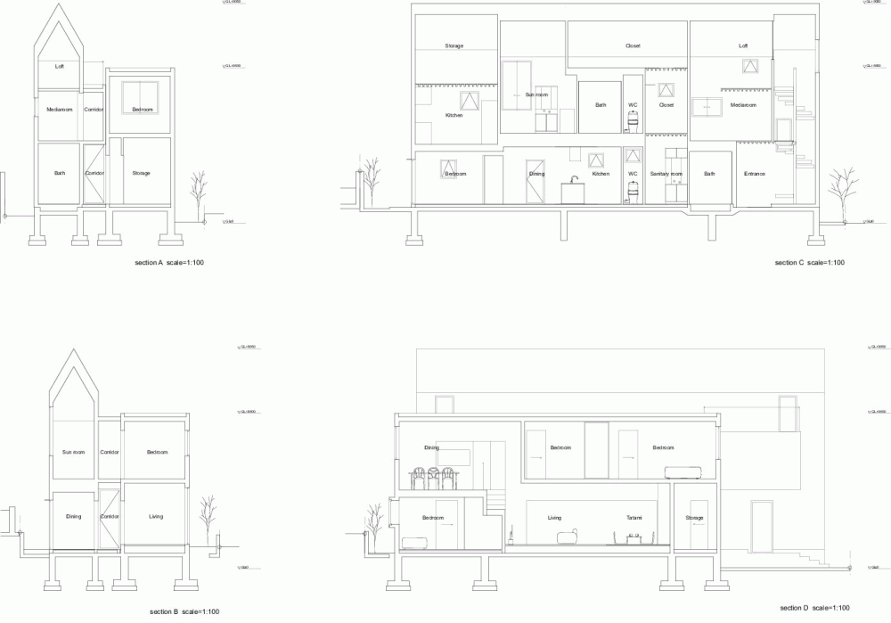 HouseK / Hiroyuki Shinozaki Architects