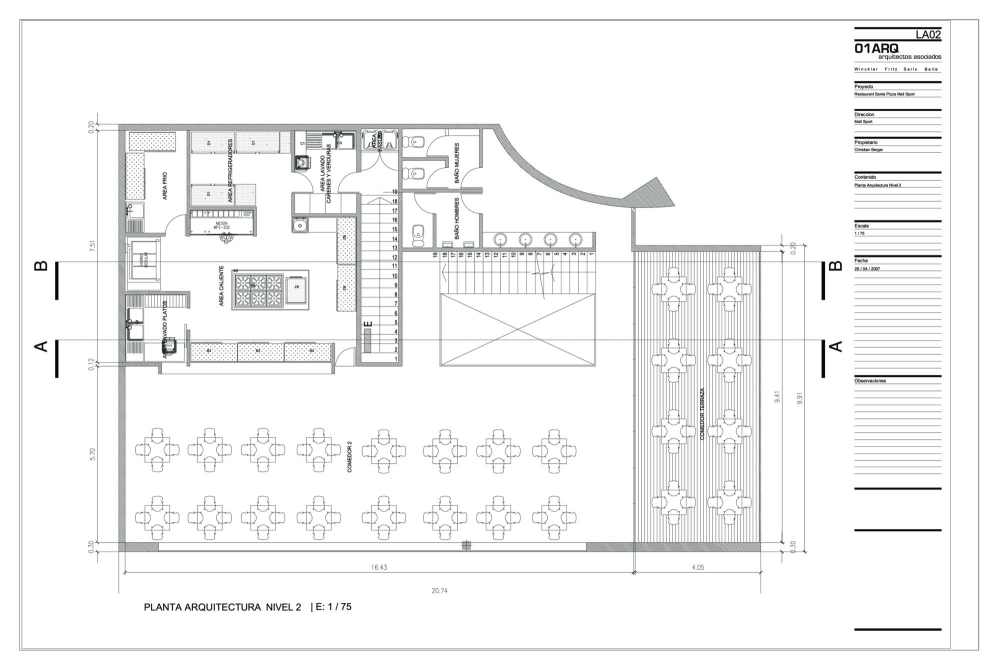 Santa Pizza Mall Sport / 01Arq