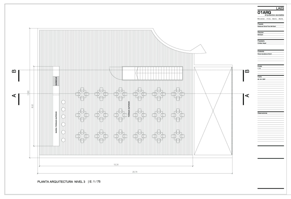 Santa Pizza Mall Sport / 01Arq