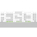 42 Social Housing in the New District of Barajas / B10+N Architects 42 Social Housing in the New District of Barajas / B10+N Architects Elevation 02