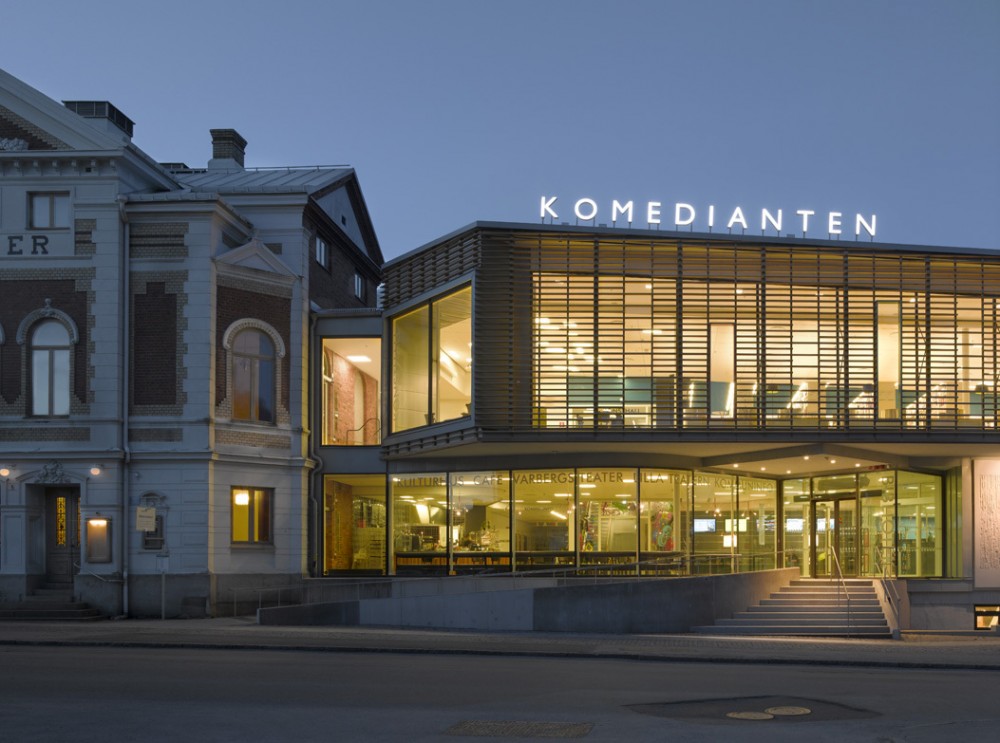 Komedianten Cultural Center / Nyréns Arkitektkontor