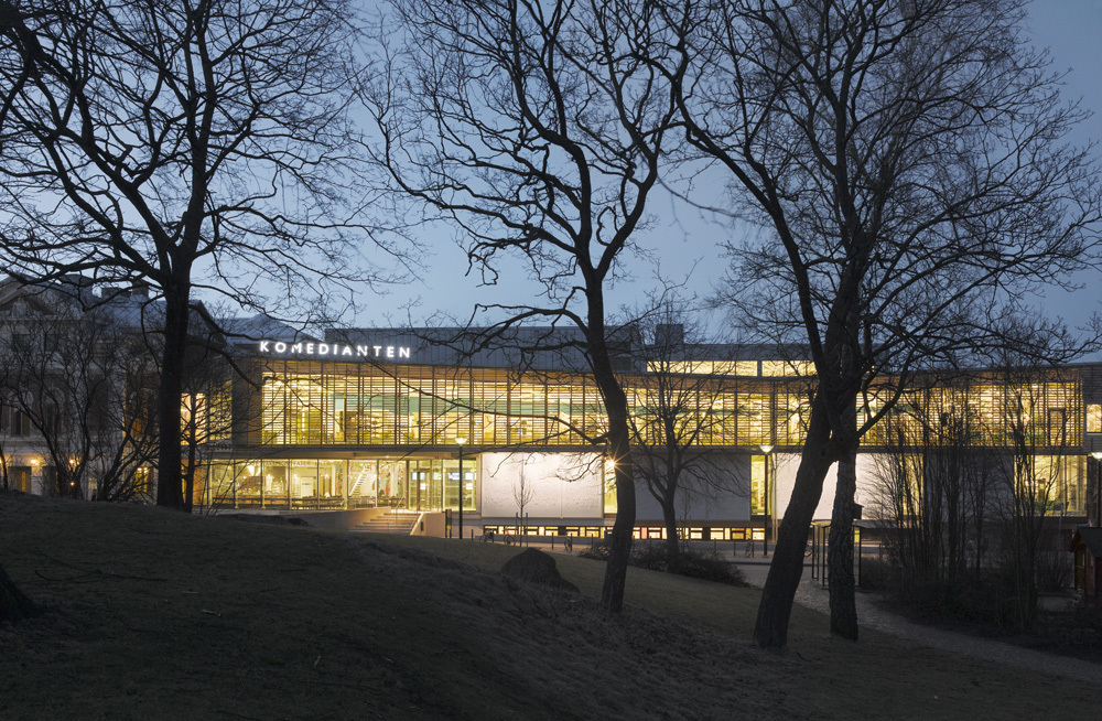Komedianten Cultural Center / Nyréns Arkitektkontor
