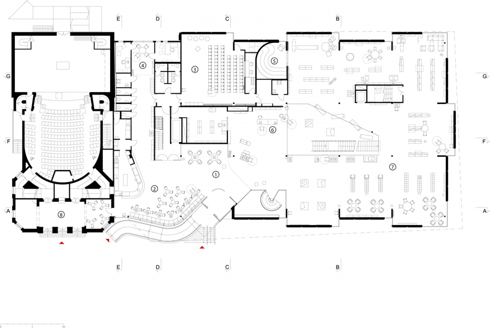 Komedianten Cultural Center / Nyréns Arkitektkontor