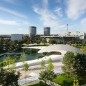 Porsche Pavilion at the Autostadt in Wolfsburg / Henn Architekten Porsche Pavilion at the Autostadt in Wolfsburg / Henn Architekten © HG Esch