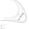 Porsche Pavilion at the Autostadt in Wolfsburg / Henn Architekten Porsche Pavilion at the Autostadt in Wolfsburg / Henn Architekten Plan 01
