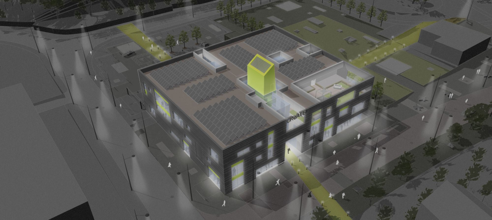Green Incubator / Plus Three Architecture