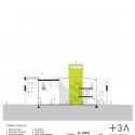Green Incubator / Plus Three Architecture Section 01