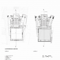 Nanjing Conference Center / tvsdesign 1st And 2nd Floor Plans 01