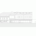 Community Centre Wallern / Schneider & Lengauer Community Centre Wallern / Schneider & Lengauer Elevation 01