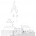 Cemetery and Wake Room / Schneider & Lengauer Elevation 03