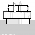 Wentworth Rd House / Edward Szewczyk Architects Cross Section 01