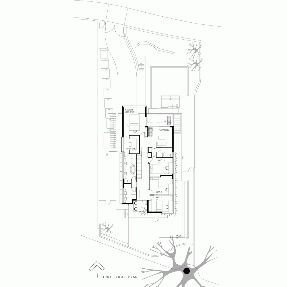 Wentworth Rd House / Edward Szewczyk Architects