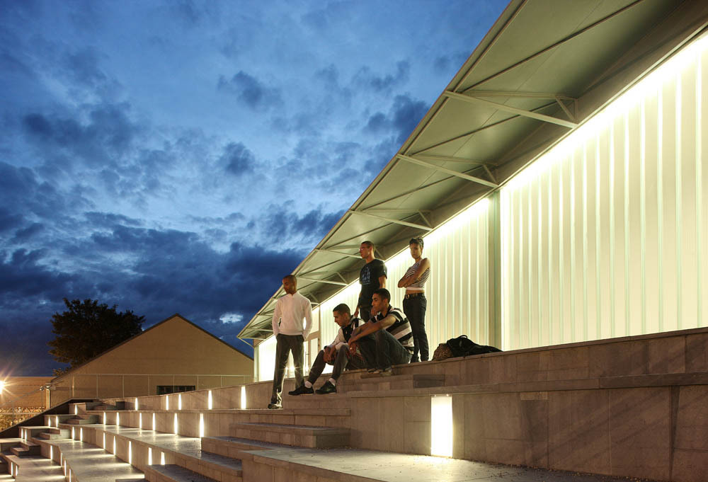 Espace Culturel Victor Jara / L’Escaut Architectures + Bureau d’études Weinand