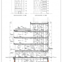 T.S.R.Building / Jun’ichi Ito Architect & Associates Elevations & Section 01