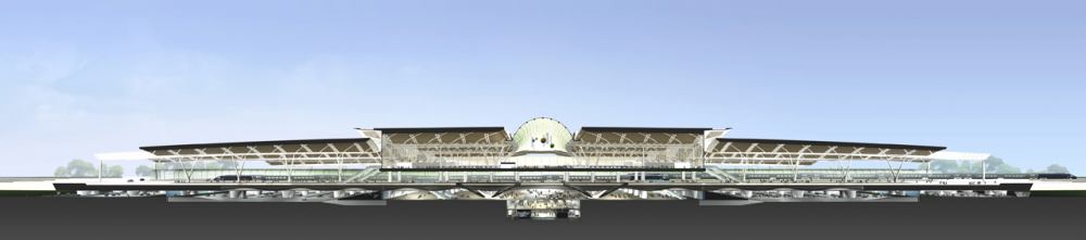Guangzhou South Railway Station / TFP Farrells