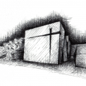 Holy Redeemer Church / Menis Arquitectos Holy Redeemer Church / Menis Arquitectos General Sketch 01