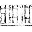 Venice Biennale 2012: Architecture as New Geography / Grafton Architects, Silver Lion Award (33) Venice Biennale 2012: Architecture as New Geography / Grafton Architects, Silver Lion Award (33) Sketch Elevation of the new campus building for UTEC - the Universidad de Ingenieria & Tecnologia in Lima, Peru - Courtesy of Grafton Architects