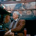 Frank Lloyd Wright by JOHN AMARANTIDES, 1955.  ”The Frank Lloyd Wright Foundation Archives (The Museum of Modern Art | Avery Architectural & Fine Arts Library, Columbia University, New York)”